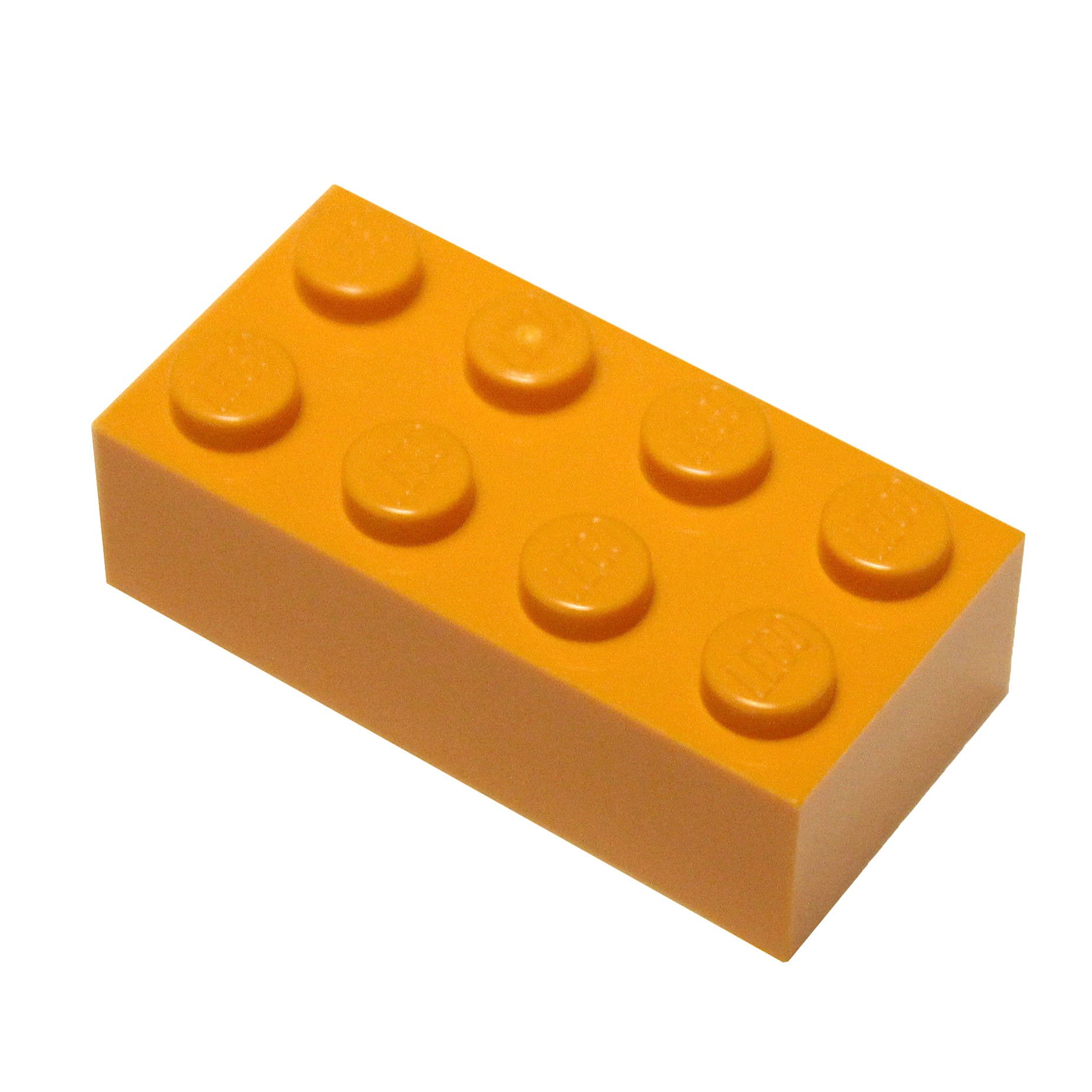 LEGO 20 Briques 2 x 4 Orange