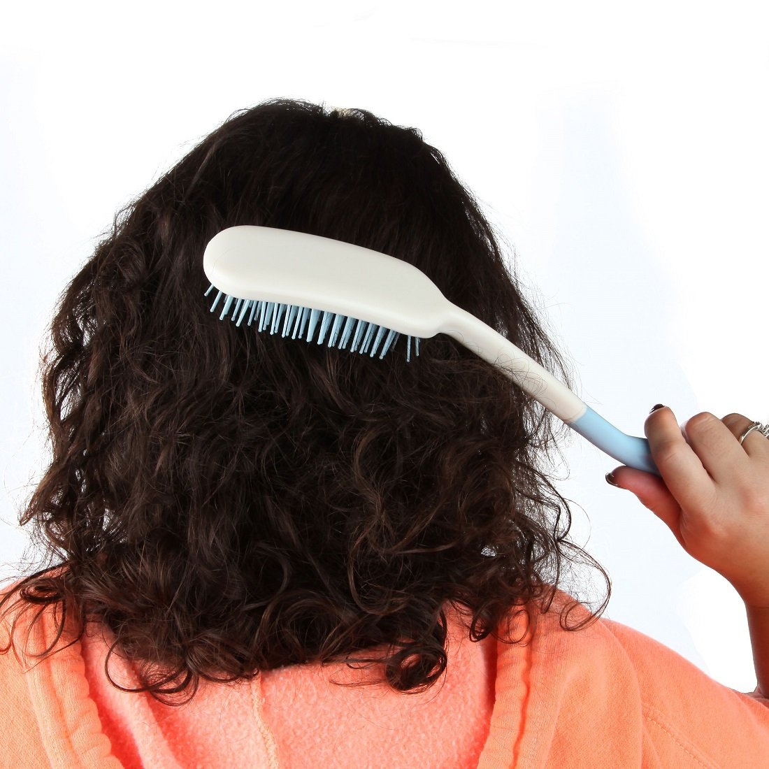 HomeX Long Reach, Long Handled Comb and Brush Hair Care Set