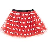 Gone For a Run Red Polka Dot Running Tutu Skirt for Women | Adult Tutus | Lightweight | Running Costume