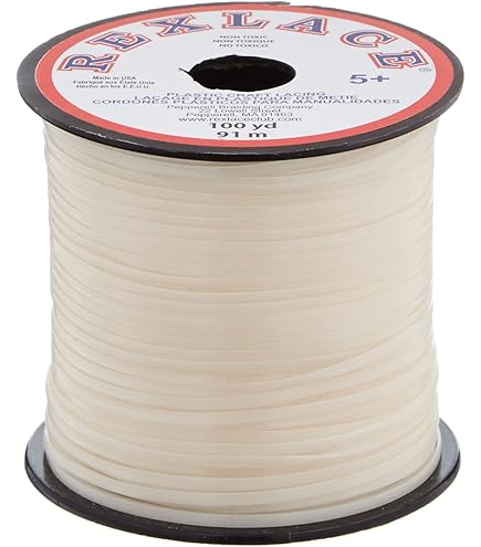 Amazon.com: Pepperell Rexlace Plastic Craft Lace, 3/32-Inch Wide