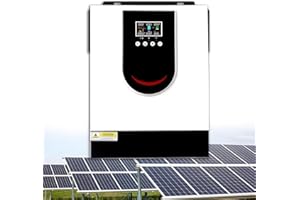 1.0-10.2KW Solar Hybrid Inverter DC12/24/48V to AC230V 50HZ,Off-Grid Pure Sine Wave Inverter with MPPT Solar Charger+AC Charg