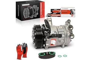 A-Premium Air Conditioner AC Compressor with Clutch Compatible with Dodge Dakota 4.7L 2002-2003, Durango 4.7L 2002-2003, Ram 