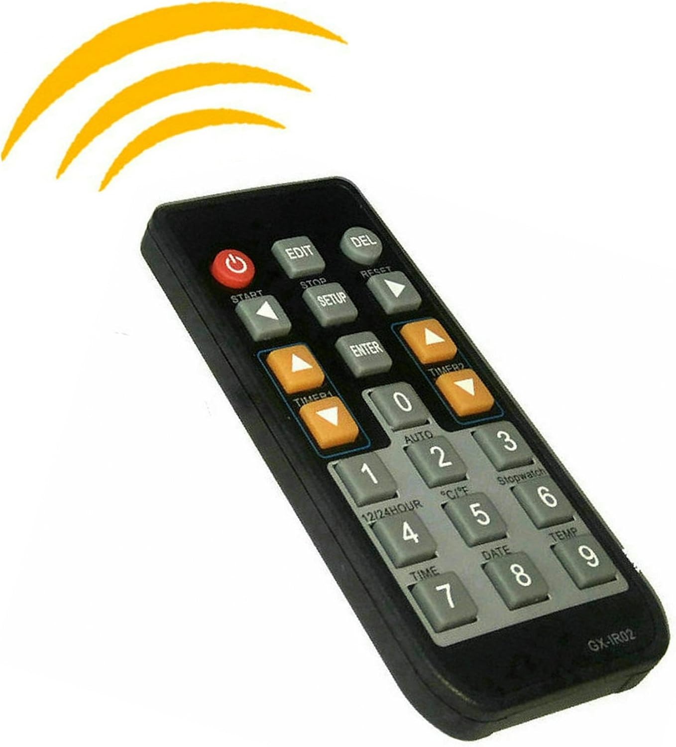 GANXIN Remote Controller for Interval Timers and Countdown Clocks, GX