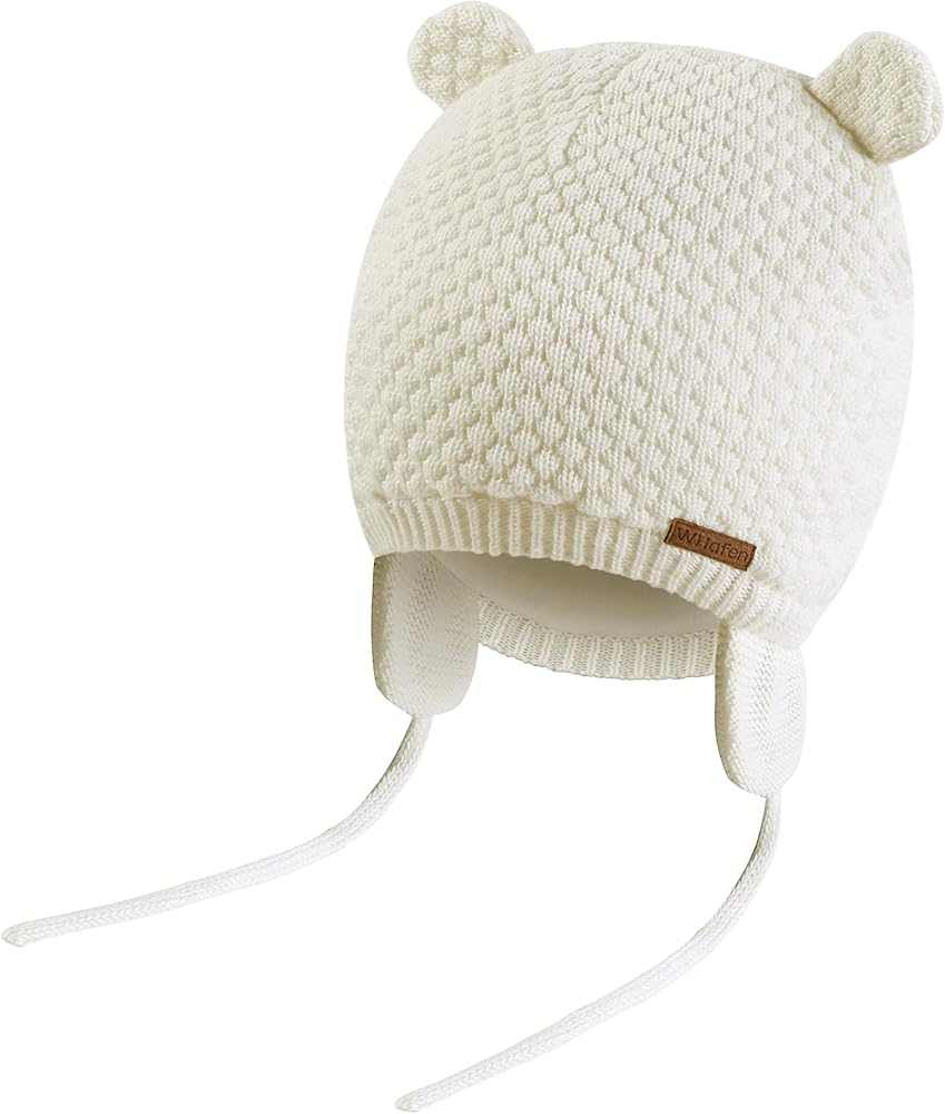 fleece lined baby hat
