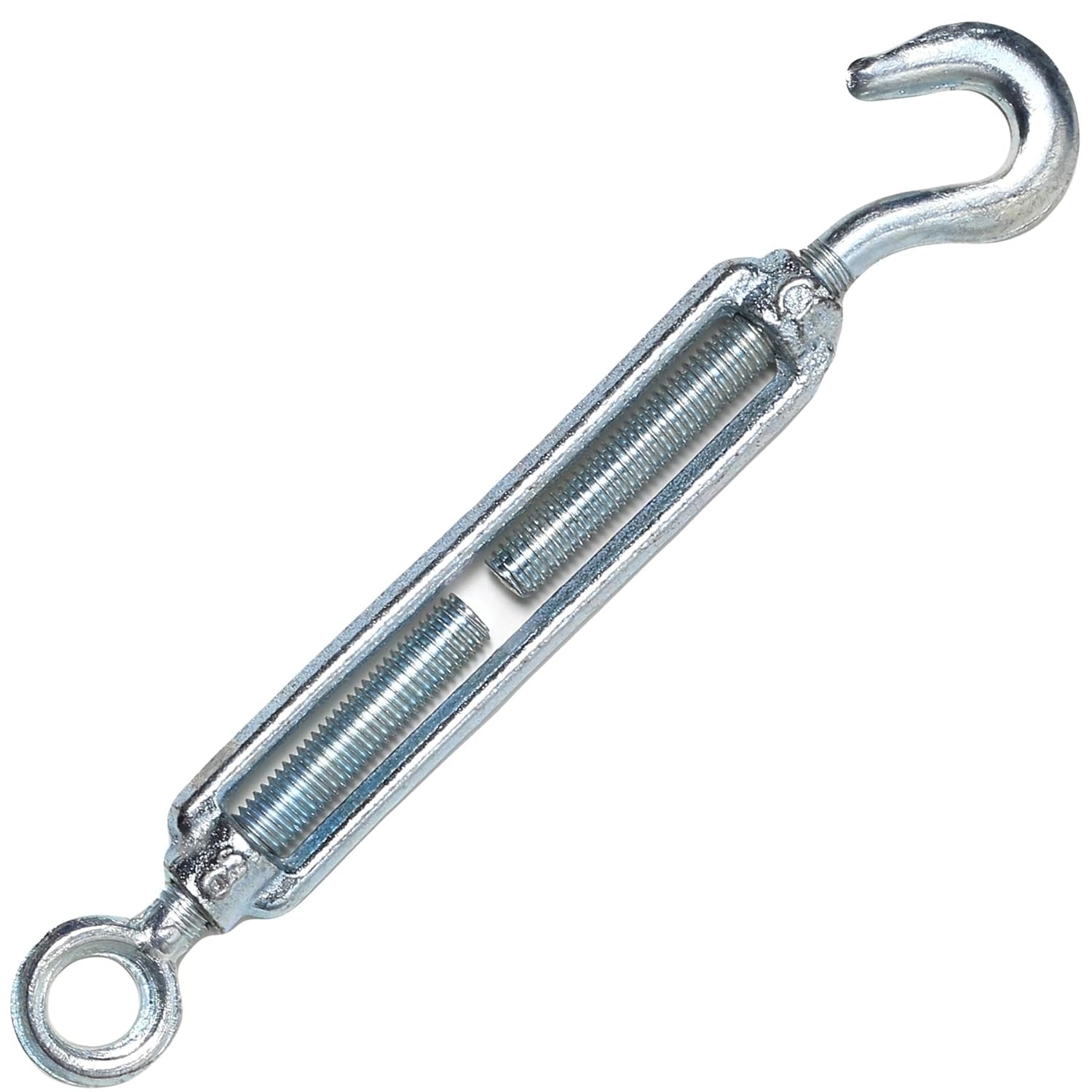 Material Handling Products Large 8mm Heavy Duty Turnbuckle White Hinge