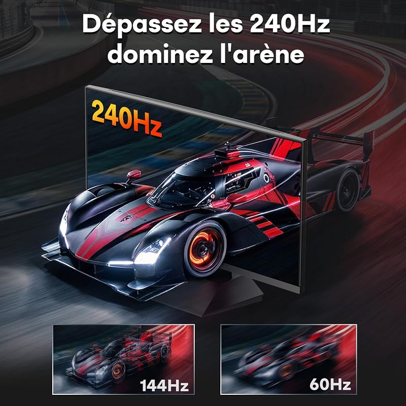 G27H3D 27 Pouces 240Hz Moniteur Gaming, Écran FHD
