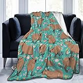 Vasietrng Capybara Plush Blanket for Kids & Adults, 40"x50" - Capybara Gifts & Decoration