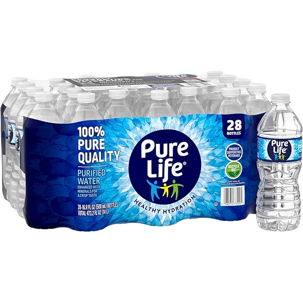 Amazon.com: Pure Life Purified Water, 40 CT, 16.9 Fl oz Bulk