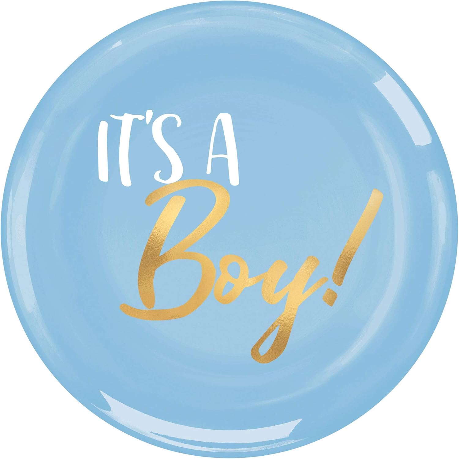 its a boy plates