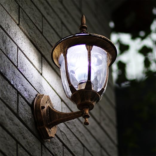 Amazon Avanthika E27 壁取り付け式燭台壁ランプ 屋外壁用ライト バルコニー壁ランプ 屋外階段 レトロ テラスライト 防水 壁 0350m Avanthika ブラケットライト 通販