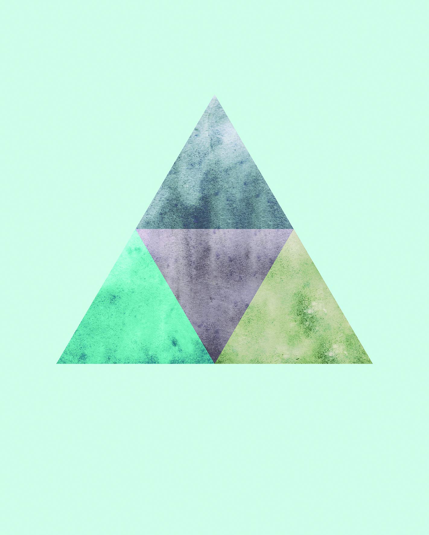 Komar Wall Painting, Polyvinyl Chloride (PVC), Colourful, 40 x 50 cm