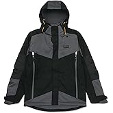 Caterpillar mens Triton Insulated Jackets With Waterproof Shell, 2-way Front Zipper, and Removable Adjustable Hood