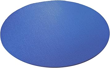 YogaAccessories Extra Thick Round Yoga Mat