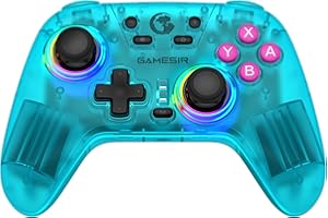 GameSir Nova Wireless Switch Pro Controller for Switch/Lite/OLED, Switch Controllers with Hall Effect JoySticks, RGB LED, 120
