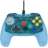 Blue Brawler 64 Gamepad Next Gen N64 Controller [Retro Fighters]