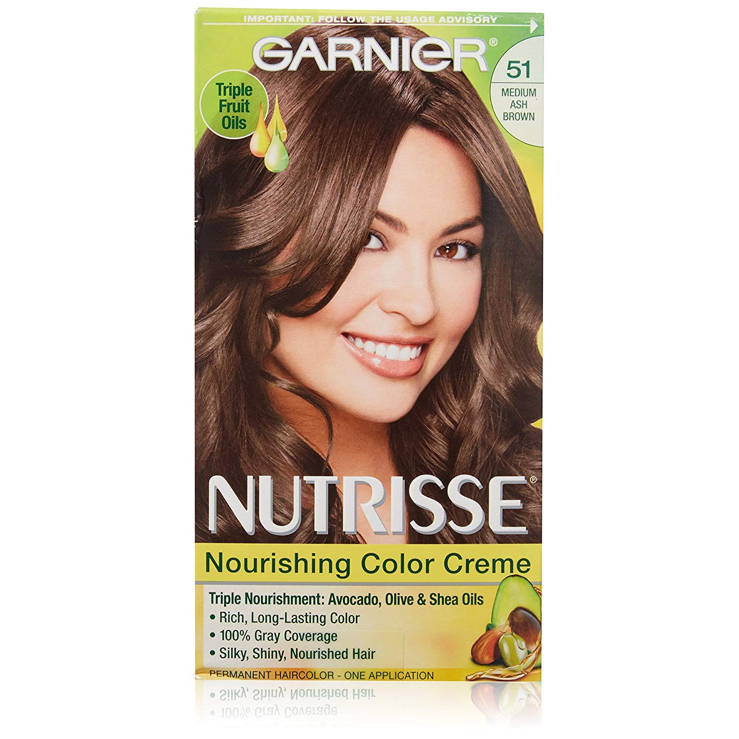 Buy Nutrisse 51 Med Ash Brow Size 1kit Nutrisse 51 Medium Ash