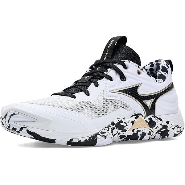 Mizuno WAVE LIGHTNING z6 ホワイト/ブラック27.0 Mizuno Women Wave Lightning Z6 Volleyball Shoes Sneakers White