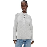 Madewell Women's Cozy Handed Zip Up Sweatshirt, Faded Birch, XL at