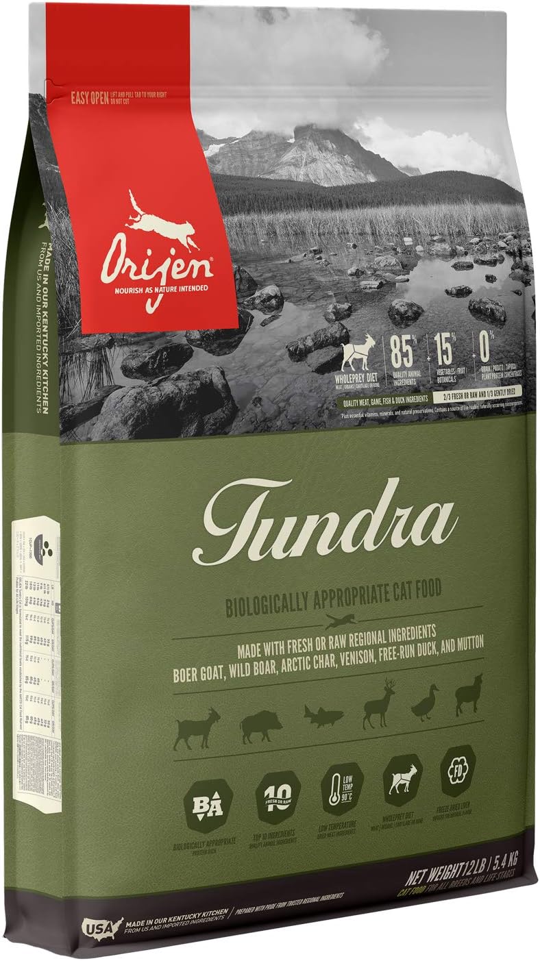 orijen tundra dry cat food