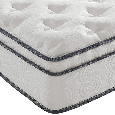 Buy Modway Jenna 10 Queen Innerspring Mattress Quality Quilted Pillow Top Individually Encased Pocket Coils Queen White Online In Poland B078k9rl2q