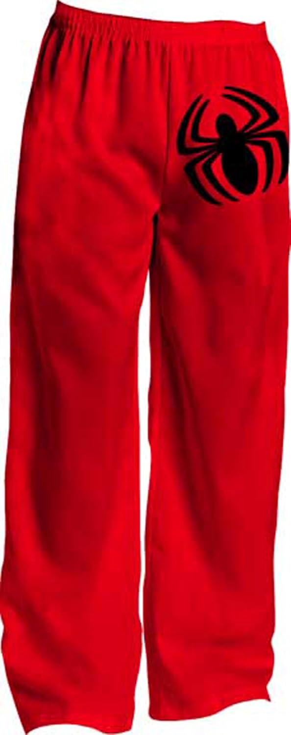 Marvel SpiderMan HIGH Strung Short Lounge Pants (XL) Red