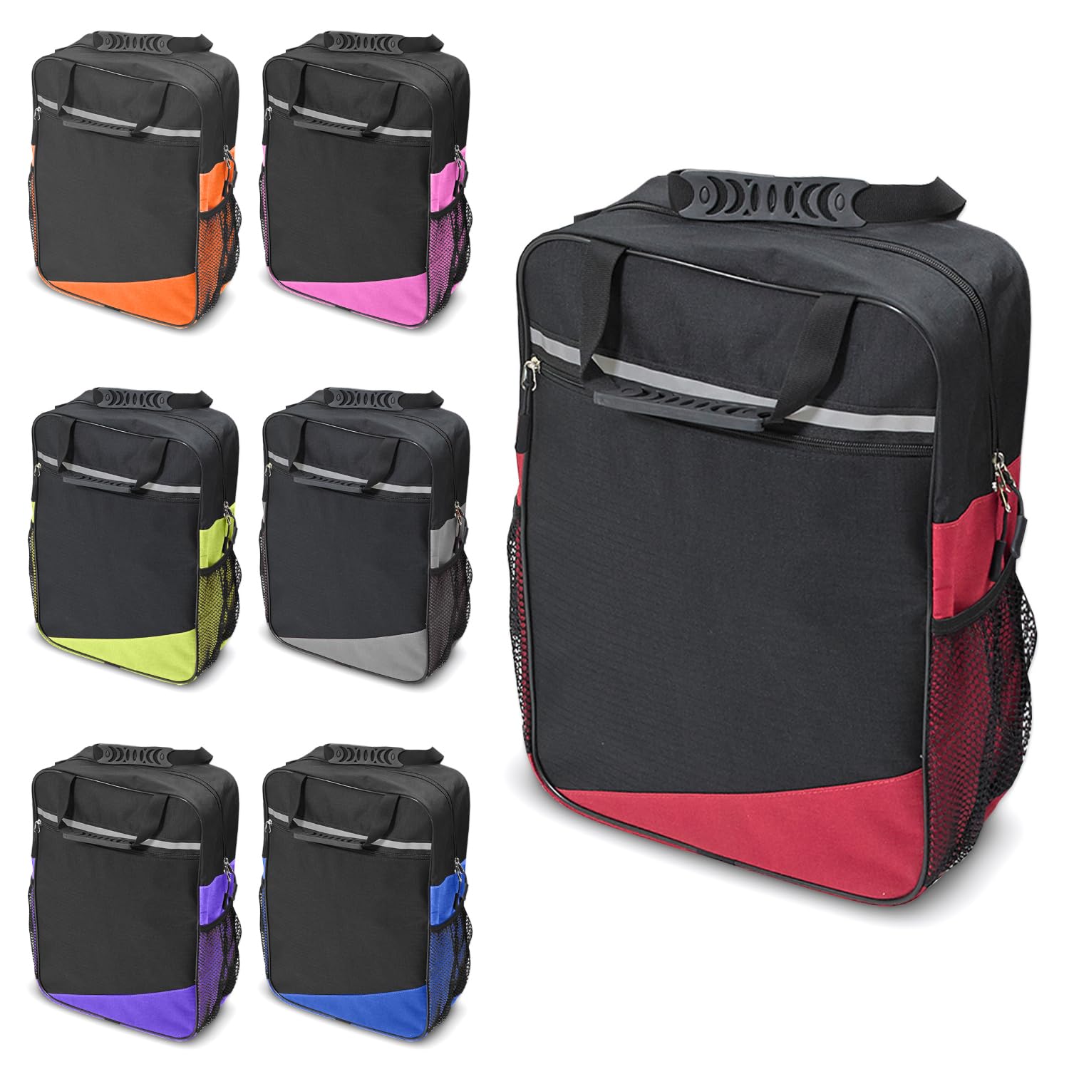 Life With Dignity Red Biscay Mobility Bag - Scooter & Wheelchair Accessory, 1.0 count
