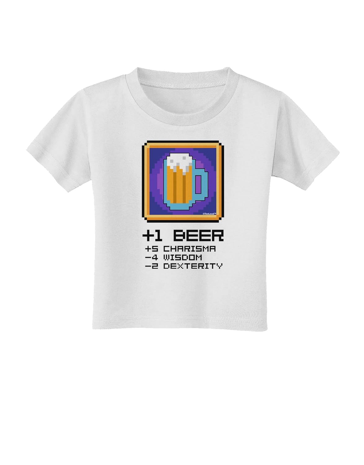 Pixel Beer Item T Shirt 6217 Jznovelty