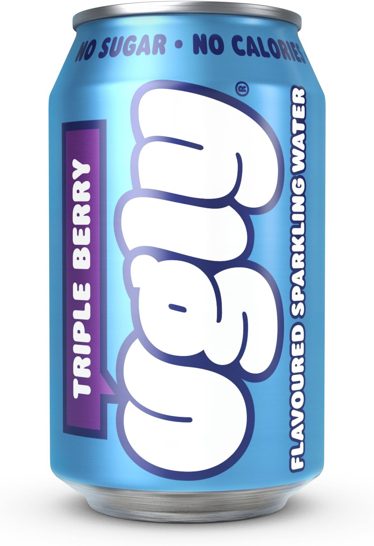 Ugly Triple Berry Flavoured Sparkling Water - No Sugar - No Calories - (12 x 330ml)