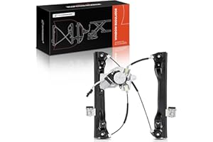 A-Premium Electric Power Window Regulator with Motor Replacement for Chevrolet Cruze Limited Chevy Cruze 2012-2016(2 Pins) Fr