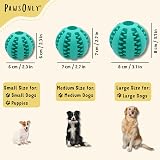 PawsOnly Dog Treat Ball Dispenser Interactive Toy Green 7cm Medium view 6