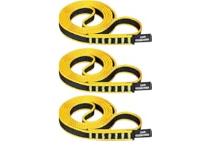 KLYTORX 18mm Nylon Climbing Sling Runner 23KN CE2008/EN566 Certified - Webbing Straps for Outdoor Rock Climbing, Rappelling, Swing, Yoga Hammock etc