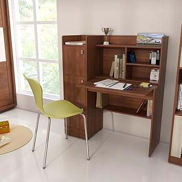 Spacewood Winner Study Table (Walnut Rigato)