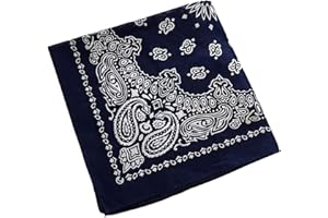 Street Wear Cotton Cashew Bandana Stylish Head Scarf Neckwrap for Casual and Sport Wear Cycling Dance Event Headwrap Fashion