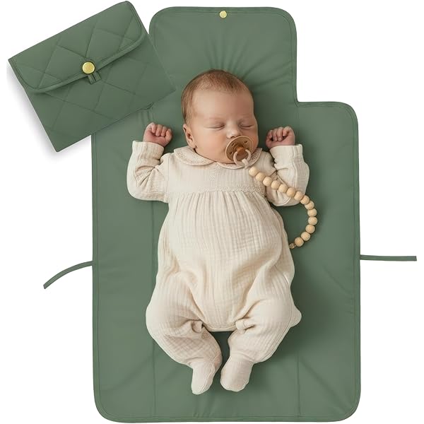 Amazon.com : Beautiful Baby Diaper Changing Mat Made of Vegan