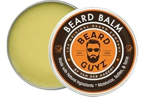 Beard Guyz Beard Balm – Beard Conditioner and Styler for Men, Softens, Tames, and Moisturizes Facial Hair, 2.25 oz