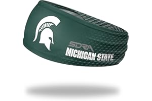SUDDORA Michigan State University Sweatbands - MSU Spartans Headbands