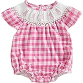 FIOMVA Baby Girl Golf Outfit Hole In One Onesie Infant Bubble Romper Newborn Doll Collar Bodysuit Spring Summer Clothes