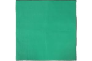 LIOOBO Mahjong Mat 100X100Cm Noise-Reducing Non-Slip Table Topper Green Mahjong Accessories for