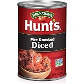 Hunt&rsquo;s Fire Roasted Diced Tomatoes, Perfect for Chili &amp; Soups, 14.5 oz. Can | Fire roasted diced canned tomatoes; great in chilis, stews, soups, on toasted bread or in homemade pasta sauce