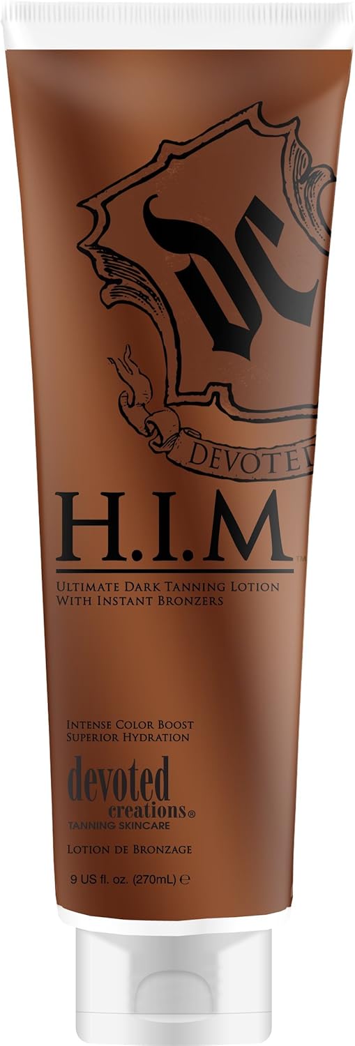 Devoted Creations Ultimate Dark Tanning Lotion with Instant Bronzers
