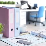 Pukka Pad A4 Pastel Lever Arch Files 70mm Pack 3 Pink Blue Green view 4