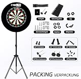 CyeeLife Dartboard Stand Professional Portable Tripod Black view 4