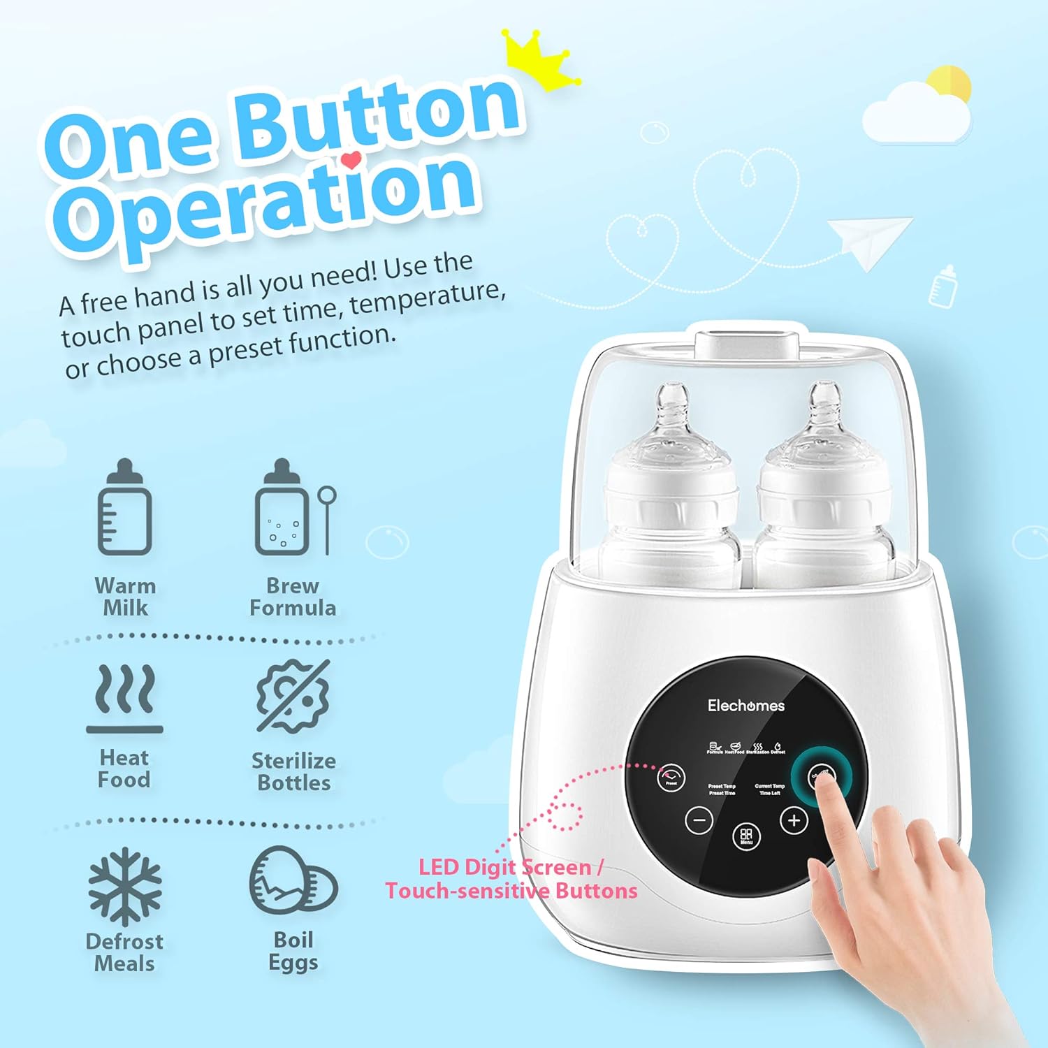 elechomes bottle sterilizer