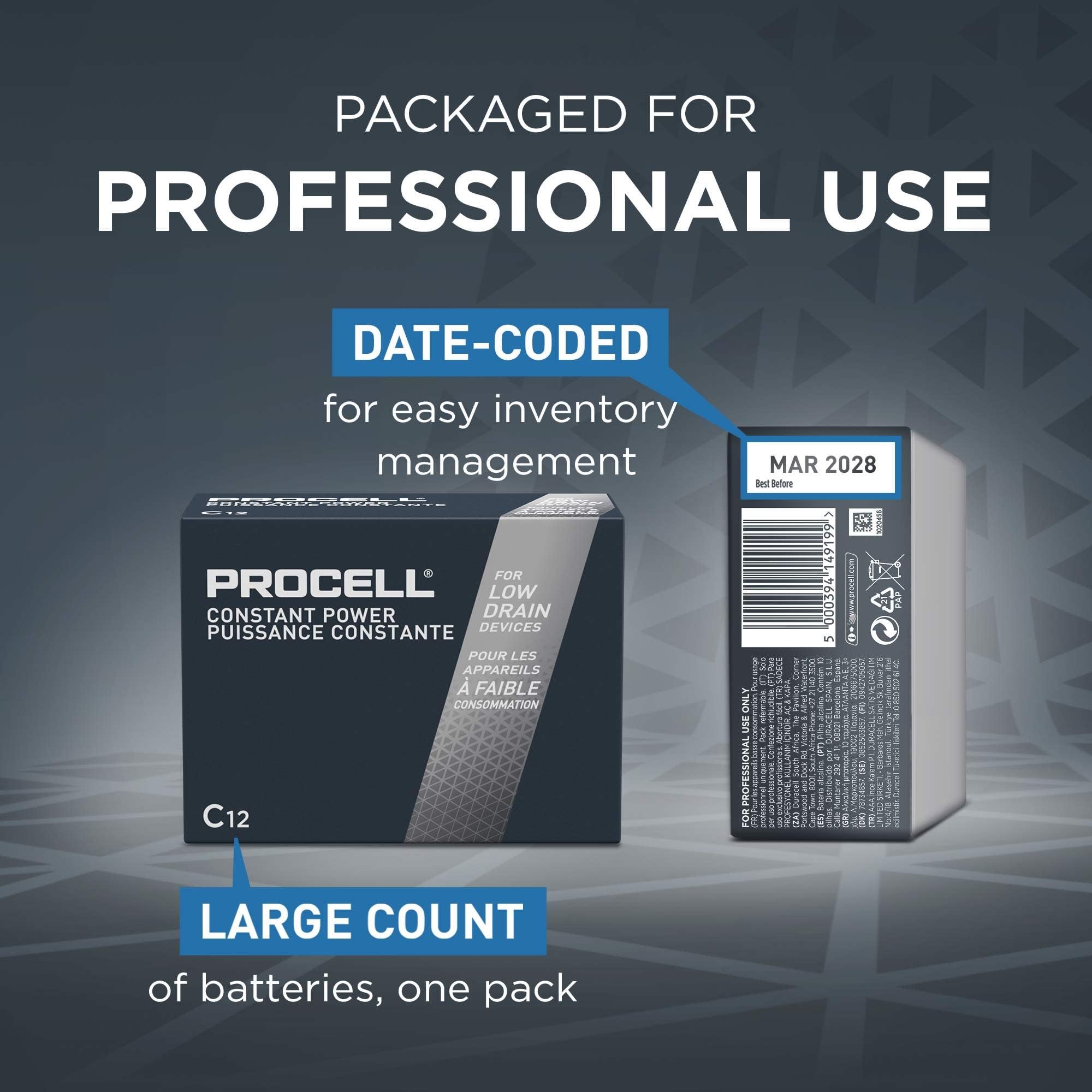 Duracell Procell C 12 Pack PC1400