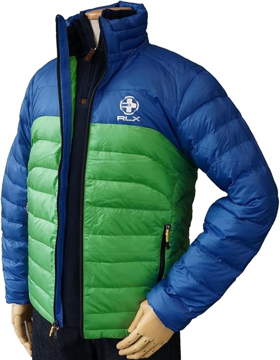 Amazon ポロ ラルフローレン Polo Ralph Lauren Rlx メンズ ダウンジャケット アウター コート ブルー グリーン Xl 並行輸入品 コート ジャケット 通販