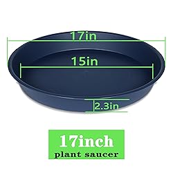Bleuhome 2 Pack of 16 17 inch Plant Saucer