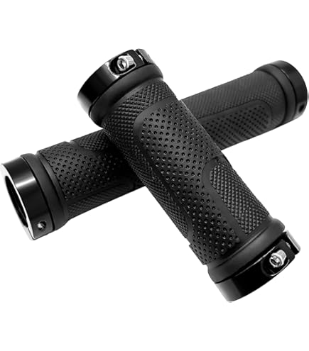 HANDLEBAR GRIPS - Textured, Kraton, 125mm, Black
