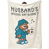 SteadStyle Funny Husband Valentines Day Gifts, Unique Husband Birthday Gift Blanket, Anniversary Wedding Valentines Day from Wife, Soft Blanket for Him 60" x 50"