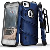 Zizo iPhone 8 Case/iPhone 7 Case [Bolt Series] w/ [iPhone 8 Screen Protector ] Kickstand [12 ft. Military Grade Drop Tested] Holster Belt Clip