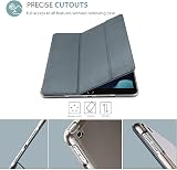 ProCase iPad 10.2 Gen Case 9th 8th 7th Slim Translucent Back Matte Grey view 3